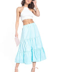 Long skirt model 152904 Tessita