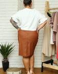 Plus size Skirt model 169276 Karko