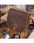 Natural leather bag model 173195 Galanter
