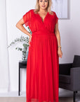 Plus size dress model 175249 Karko