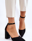 Block heel pumps model 176239 Step in style - Toi ‘n’ Moi Ltd