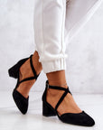 Block heel pumps model 176245 Step in style - Toi ‘n’ Moi Ltd