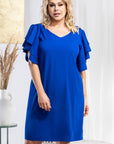 Plus size dress model 178523 Karko