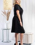Plus size dress model 178531 Karko