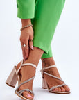 Heel sandals model 179142 Step in style