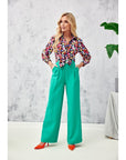Women trousers model 182629 Roco Fashion