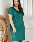 Plus size dress model 183313 Karko