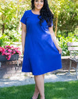 Plus size dress model 183336 Karko