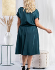 Plus size dress model 183387 Karko
