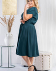 Plus size dress model 183387 Karko