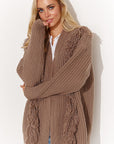 Cardigan model 184779 Makadamia