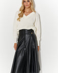 Skirt model 184812 Makadamia