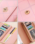 Ladies Leather Wallet Long Purse Phone Card Holder Case Clutch Large Capacity UK - Toi ‘n’ Moi Ltd