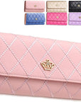 Ladies Leather Wallet Long Purse Phone Card Holder Case Clutch Large Capacity UK - Toi ‘n’ Moi Ltd