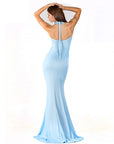 Light Blue Evening Gown