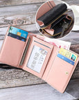 Women Ladies Leather Purse Wallet Folding Short Small Money Cash Card Holder UK - Toi ‘n’ Moi Ltd