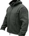 Men Casual Coat Tactical Recon Fleece Jacket Full Zip Army Hoodie Combat Hoody - Toi ‘n’ Moi Ltd