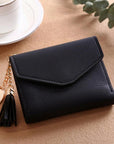 Women Ladies Leather Small Mini Wallet Card Key Holder Cash Coin Purse Clutchbag - Toi ‘n’ Moi Ltd