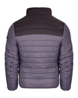 Mens Crosshatch Padded Jacket Inner and Zip Side Pockets Staywarm Contrast Coat - Toi ‘n’ Moi Ltd