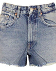 Womens Denim Shorts Hot Pants-3
