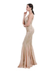 Gold Evening Gown - Toi ‘n’ Moi Ltd
