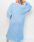 Chunky Knitted Balloon Sleeve Long Maxi Cardigan - Toi ‘n’ Moi Ltd