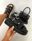 Chunky Strappy Platform Sandals