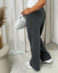 Drawstring Elastic Waist Lounge Trouser
