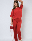 Cheesecloth Pattern Top and Trouser Co-ord Set - Toi ‘n’ Moi Ltd