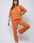 Cheesecloth Pattern Top and Trouser Co-ord Set - Toi ‘n’ Moi Ltd