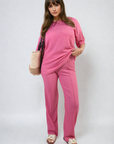 Cheesecloth Pattern Top and Trouser Co-ord Set - Toi ‘n’ Moi Ltd