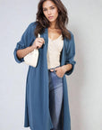 Open Front Knitted Long Cardigan - Toi ‘n’ Moi Ltd