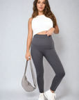 High Waist Wide Waistband Leggings