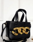 Bag with Extreme Chain Detail - Toi ‘n’ Moi Ltd