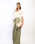 High Waist Belted Wide Leg Trouser - Toi ‘n’ Moi Ltd
