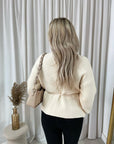 Wrap Tie Belt Knitted Cardigan