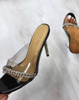 Chain Detail Heels - Toi ‘n’ Moi Ltd