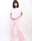 Oversized Top and Wide Leg Trouser Co-ord Set