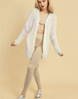 Chunky Long Sleeve Knitted Cardigan - Toi ‘n’ Moi Ltd
