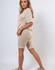 Loose Fit Top and Biker Shorts Co-ord Set - Toi ‘n’ Moi Ltd
