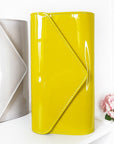 Patent Envelope Clutch Bag