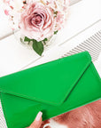 Patent Envelope Clutch Bag