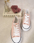 Platform Low Top Lace Up Trainers