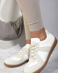 Low Top Lace-Up Trainers