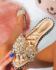 Embellished Open Toe Sandals