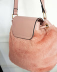 Faux Fur Shoulder Bag