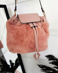 Faux Fur Shoulder Bag