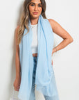 Sparkle Sequin Crinkle Wrap Scarf