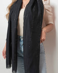 Sparkle Sequin Crinkle Wrap Scarf