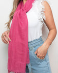 Sparkle Sequin Crinkle Wrap Scarf